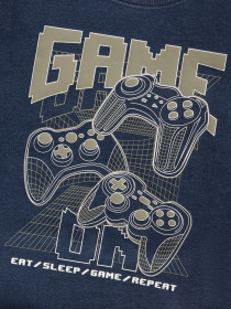 NAME IT Sweatshirt Valexander Navy Blazer Game